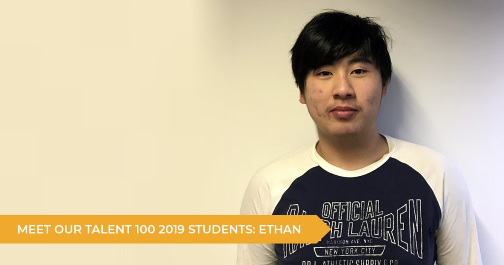 Meet Our Talent 100 Students: Ethan (Year 11)