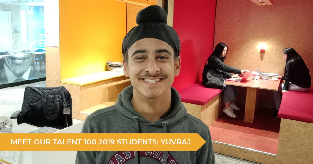 Meet Our Talent 100 Students: Yuvraj (Year 11)