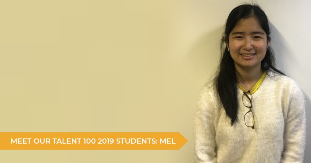 Meet Our Talent 100 Students: Mel Shishido (Year 12) | Talent 100