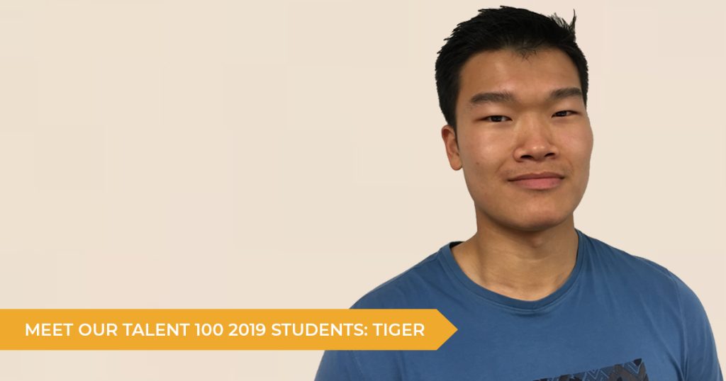 Meet Our Talent 100 Students: Tiger (Year 12)