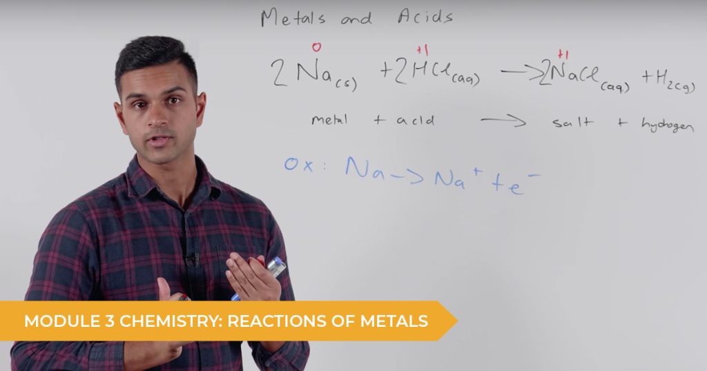 Year 11 Preliminary Chemistry: Reactions of Metals (Module 3)