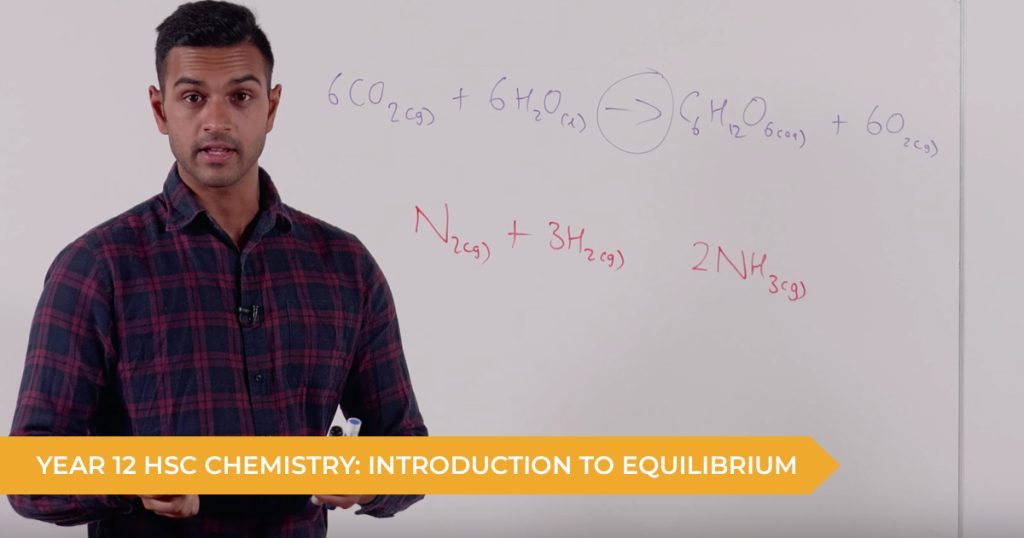 Year 12 HSC Chemistry: Introduction To Equilibrium