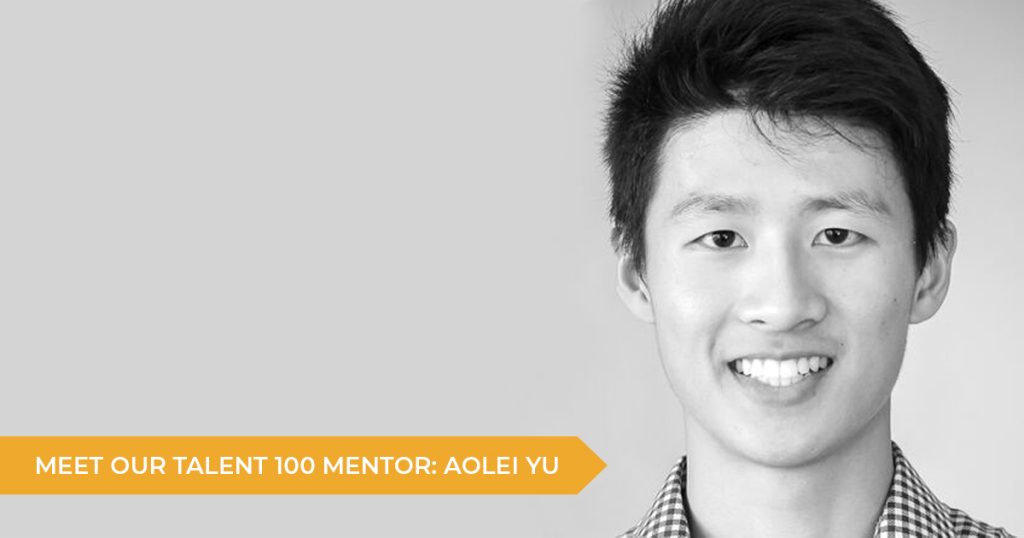 Meet Our Talent 100 Mentor: Aolei Yu