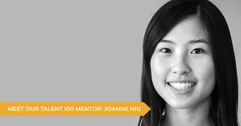 Meet Your Talent 100 Mentor: Joanne Niu