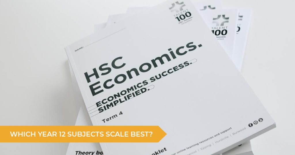Which Year 12 HSC Subjects Scale Best?
