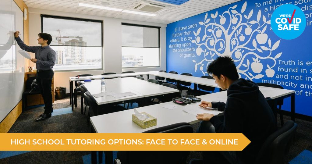 High School Tutoring Options In Term 3: Face To Face & Online Classes